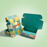 Boîtes d'expédition tendance à prix compétitif, taille personnalisée, en carton ondulé de luxe, avec impression personnalisée, finition mate, pour cadeaux et vente au détail