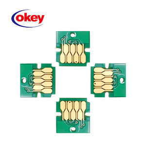 T8581 T8582เครื่องพิมพ์ T8581-T8584 T8584 T8583ชิปแบบใช้แล้วทิ้งสำหรับ Epson WorkForce องค์กร WF-C20590ชิปตลับหมึก - Product Image 1