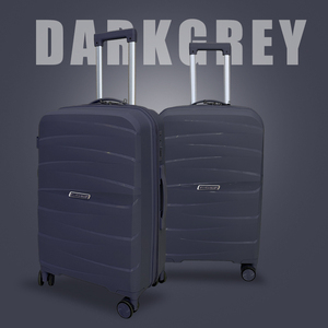 Ensemble de bagages en polyester écologique à coque rigide en PP, style moderne classique minimaliste de luxe, imperméable, avec 4 roues et serrure à combinaison, grand format - Product Image 5