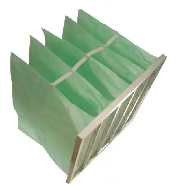 4 pockets filter galvanization frame 287*592*380 mm air bag filter