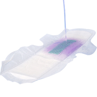 Qianye Offre Spéciale serviette hygiénique jetable coton bio serviettes menstruelles marque de distributeur personnalisée pour les femmes
