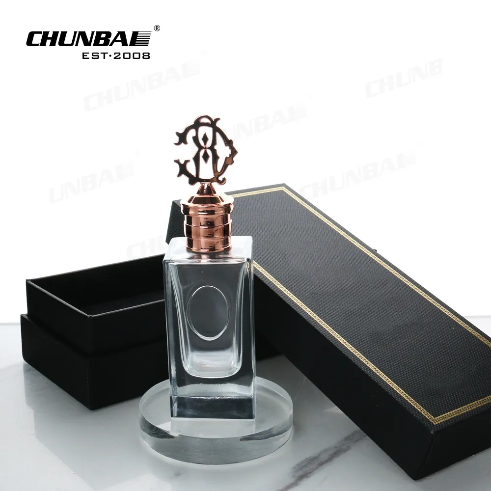 بخاخ عطر فاخر مخصص 50 زجاجة من الزجاج للتعبئة 50 زجاجة عطر 30 من بارفان مع صندوق