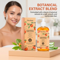 Gel Douche OCEAURA Nettoyant en Profondeur Rafraîchissant Anti-Odeurs au Kaki 100ml