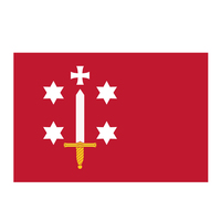 Drapeau patriotique promotionnel Haarlem 3x5FT, drapeaux hollandais, design personnalisé, impression numérique, bannières en polyester, drapeau de marque XZBN