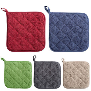 Printed Cotton Oven <strong>Potholder</strong> Cushion Heat Resistant <strong>Kitchen</strong> Baking Hot Pads Dishwasher Safe Eco-Friendly Table Placemat - Product Image 5