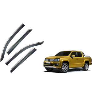 Injection Window Visors Rain Guards for Volkswagen Amarok | Side Window Deflectors Custom Fit Auto Accessories - Product Image 1