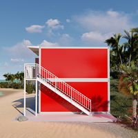 Casa Contenedor Modular de Ensamblaje Rápido para Apartamentos, Oficinas, Hoteles, Edificios de Oficinas y Villas, con Interior Completo y 2 Años de Garantía