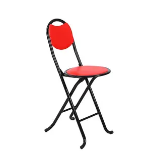 Wholesale Nice Leather Soft Portable Prayer Folding Chair