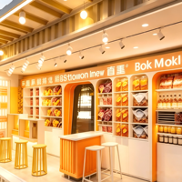Kiosque commercial personnalisable, boutique modulaire de luxe en conteneur, magasin en conteneur, café en conteneur de 20 pieds, maison en conteneur pour entreprise