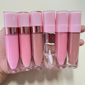 Tùy chỉnh của riêng bạn logo cao độ ẩm sáng bóng Vegan hồng son bóng - Product Image 1