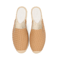 Espadrilles en toile de haute qualité, tendance mode, semelle en toile, couleur unie, légères, décontractées