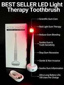Cepillo de Dientes con Terapia de Luz Roja |   Cuidado de las encías |    Alivia las Encías |   Mejora la circulación sanguínea |   Reduce <span class=keywords><strong>el</strong></span> Enrojecimiento y la Irritación - Product Image 6