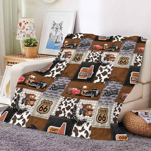 Neue Maßgefertigte Cartoon-Charakter Bedruckte Plüschdecke Winter Weiche Warme Fleece-Flanell Sofa-Bettdecke für Jungen und Kinder - Product Image 1