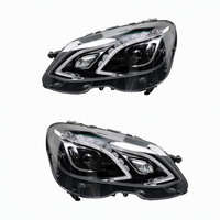 Kit de phares LED 12V avec feux de jour et clignotants, mise à niveau de l'ancien au nouveau pour Mercedes-Benz Classe E W212 2010-2015