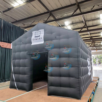Giant 360 °   Dôme de cinéma gonflable portable pour soirées cinéma en plein air, événements scolaires, théâtre familial et écran de projection pour fêtes