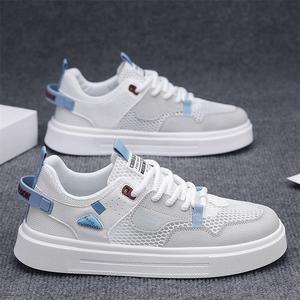 Chaussures de course à lacets pour hommes 2026 Nouvelle collection été, légères, plates, en maille, décontractées, antidérapantes, pour jeunes, tendance et très prisées - Product Image 5