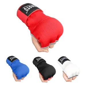 Boxing Gloves With Hand Wrap Bandages nylon gel padded inner glove fist protector bandages boxing training hand wrap
