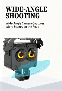 Registratore di Guida Jinchuang a Doppia Funzione con Telecamera HD Integrata, Registrazione Video ad Alta Risoluzione <span class=keywords><strong>1080P</strong></span> per Auto - Product Image 4