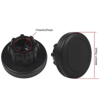 Kit de Soporte Magnético para Teléfono con Monturas de Bola de 17 mm y Placa de Montaje Magnética Adhesiva para iPhone, Samsung Galaxy, Note