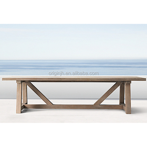 ODM de patio al aire libre una mezcla peso y gracia característica premium de teca muebles al aire libre, mesa de comedor de madera - Product Image 3