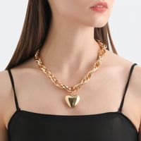 Collier en acier inoxydable YBcustom ODM, collier à pendentif tendance, collier Chrome Heart