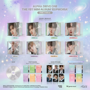 ALPHA DRIVE ONE - EUPHORIA / มินิอัลบั้มชุดที่ 1 (รุ่น JEWEL CASE) - Product Image 4
