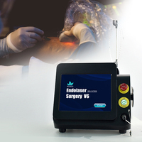 Équipement médical professionnel 980nm 1470nm EVLT EVLA Ablation laser de veine endoveineuse pour l'élimination des varices
