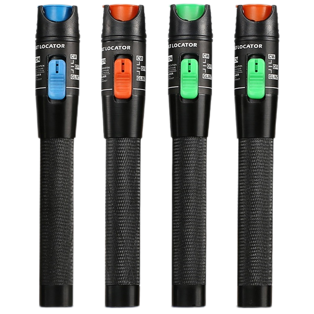 Fiber Optic Visual Fault Locator Pen Type with Red Light Source Testing Machine VFL Distance 5/10/20/30 km