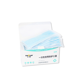 Bán Buôn Khuôn Mặt Màu Xanh Mặt Nạ 50 cái/hộp 3 Lớp Không Dệt Dùng Một Lần Mặt Nạ Với Earloops Sử Dụng Y Tế Với Chất Lượng Cao - Product Image 3