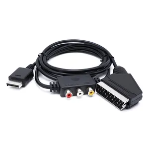 Accessoires pour Console de jeu câble SCART OSSC Line pour PS2/PS1