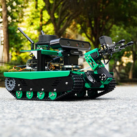 Kit de Robot Voiture Intelligent ROS AI avec Cartographie et Navigation Lidar, en Alliage d'Aluminium, Kit Éducatif de Programmation Python