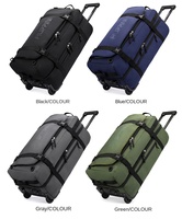 Sac de voyage à roulettes personnalisé, imperméable, pour le camping, le sport, la gym, sac de sport à roulettes