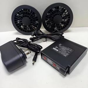 7.4 볼트 5200mAh 재킷 냉각 팬 배터리 세트 7.4 v 충전기를 포함한 휴대용 팬을위한 충전식 배터리 - Product Image 3