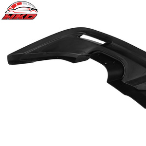 สำหรับ Toyota Camry 2018-2024 ดิฟฟิวเซอร์กันชนหลังแบบไม่ทาสี สีดำและสีเงิน วัสดุ PP คุณภาพสูง ชุดแต่ง - Product Image 5