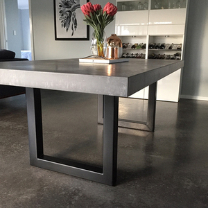 <span class=keywords><strong>Restaurante</strong></span> de Villa Moderna al Aire Libre, Proyecto Personalizado, Mesa de Comedor Larga de Madera Maciza - Product Image 4