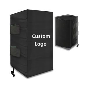 Sarung Speaker Outdoor Poliester Ramah Lingkungan Tahan Air dengan Ukuran Logo Kustom, Penutup Ritsleting, Anti Debu, Tahan Lama, dan Tahan UV - Product Image 2