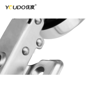 Youdo nhà máy trực tiếp tủ kính thủy lực bản lề mềm đóng giấu bản lề cho đồ nội thất tủ cửa kính - Product Image 4