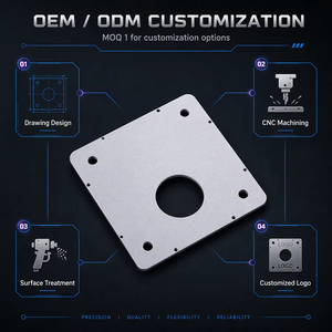 <span class=keywords><strong>Plaque</strong></span> chauffante OEM usinée CNC en aluminium avec mâchoires de scellage usinées CNC pour machine d'emballage verticale form-fill-seal - Product Image 5