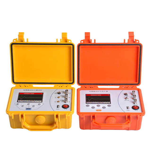 High and Low Voltage Buried Cable Length Breakpoint Short Circuit Fault Location Detector Portable Cable Fault Tester