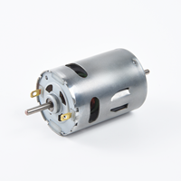 Moteur à courant continu à balais à aimant permanent RS-540 12V 200W, couple élevé, résistance à la chaleur IP55 pour blender et ventilateur
