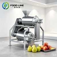 Machine à pulpe de fruits économique et résistante à la corrosion pour plantes fruitières