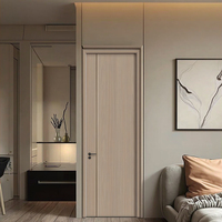 Portes intérieures pour maisons, en polymère, imperméables, design moderne, porte de chambre pour hôtel et hôpital