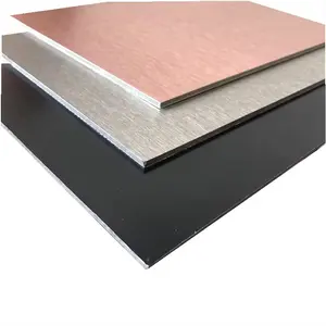 2mm 3mm 4mm produttore di porcellana di alta qualità acp pannello di alluminio materiale di rivestimento composito fornitore