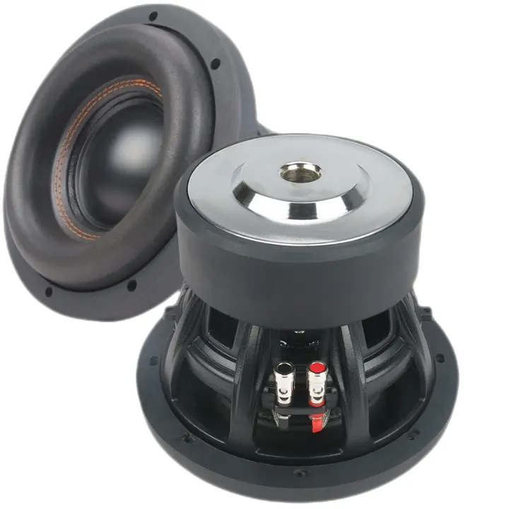 Novo produto 2023 400w rms 8 polegadas dvc duplo ímã baixo carro sub spl subwoofer