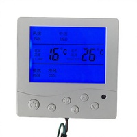 Thermostat d'ambiance CX-04 pour climatiseur central et contrôleur de ventilo-convecteur