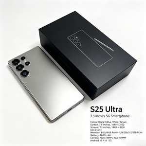 ขายดี S25 Ultra 7800mah สมาร์ทโฟน Android 1TB สินค้าขายดีข้ามพรมแดน หน้าจอคมชัด แบตเตอรี่ใช้งานได้นาน ใช้งานลื่นไหล ปลดล็อคทั่วโลก - Product Image 2
