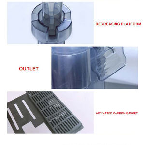 <span class=keywords><strong>ATMAN</strong></span> ตัวกรองแขวนภายในน้ำตก,ตัวกรองแขวนด้านหลังพร้อมตัวกวาดพื้นผิวสำหรับตู้ปลา - Product Image 5