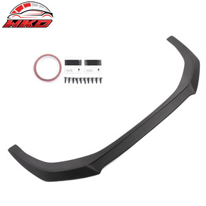 เหมาะสำหรับ Honda Accord Sedan 23-25 V3 สไตล์สปอยเลอร์กันชนหน้าสีดำด้าน ABS อะไหล่รถยนต์ อุปกรณ์ตกแต่งรถยนต์ - Product Image 5