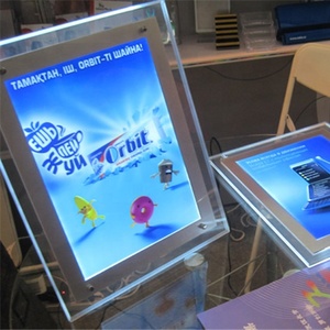 Đèn Led A0 A1a2 A3 A4 Mới Nhất Khung Ảnh Acrylic Trong Suốt - Product Image 4