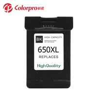 Kualitas Tinggi 650XL untuk Penggantian Kartrid untuk Printer HP Deskjet untuk Advantage 3545/2515/2520/4615/4625 Pencetakan Stabil